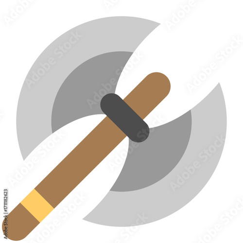 Double Bladed Axe Icon