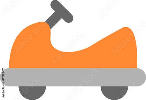 Bumper car icon