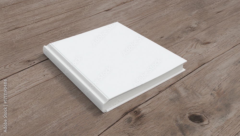 Fototapeta premium Blank book cover isolated on background
