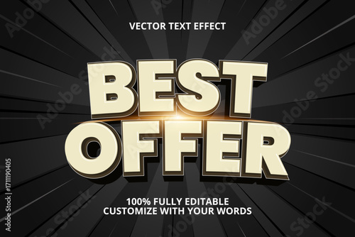 best offer editable text effect for sale
