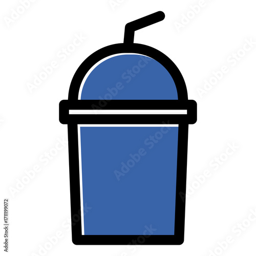 juice drink takeaway icon