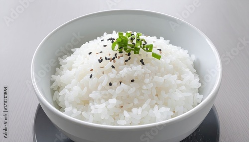 Wallpaper Mural Simple, perfectly cooked white rice in a bowl Torontodigital.ca