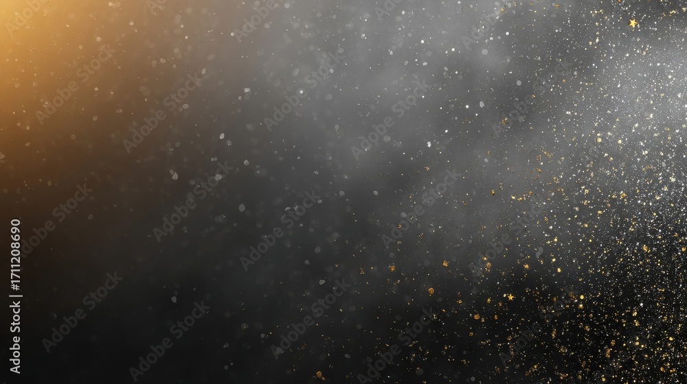 Obraz premium Elegant golden glittering abstract background with gradient texture,