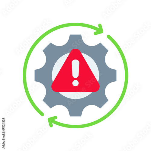 Incident Management flat icon