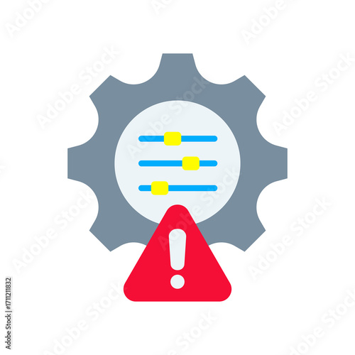 Control flat icon