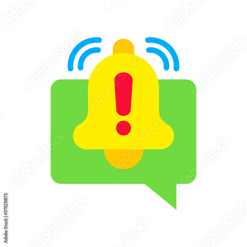 Notify flat icon