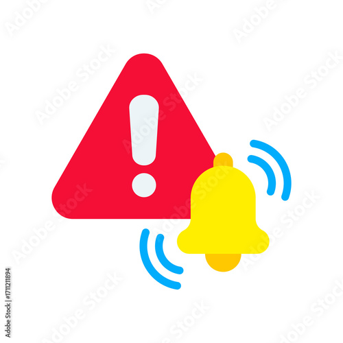 Alert flat icon