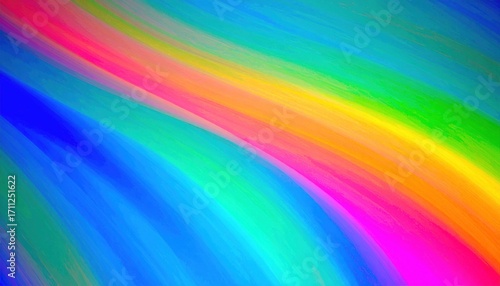 Wallpaper Mural Vibrant Abstract Background with Flowing Colors Torontodigital.ca