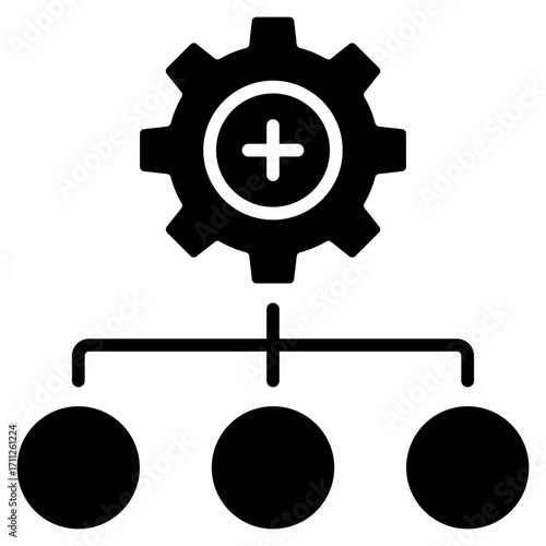 Resource Allocation Icon