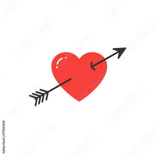 heart and arrow