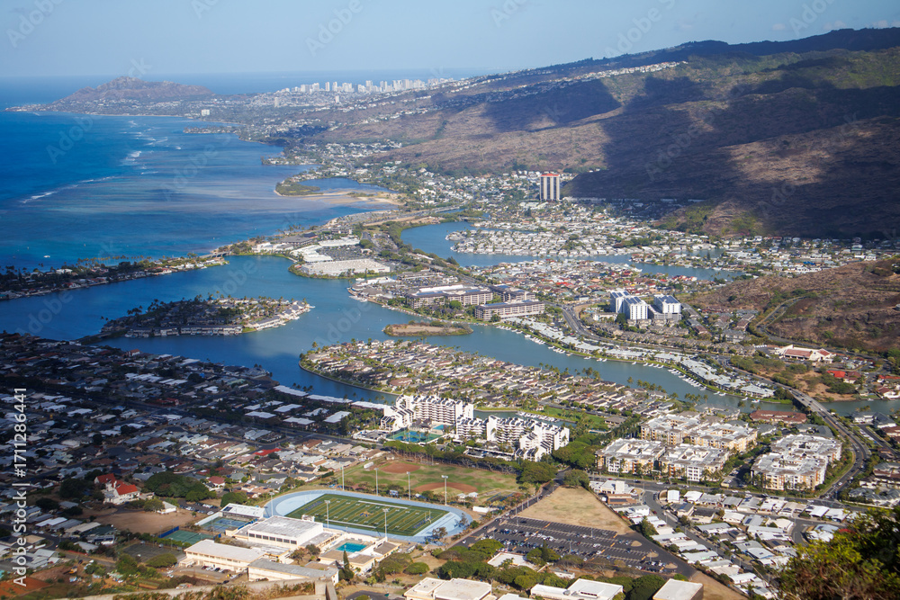 Obraz premium Landscape around Hawaii