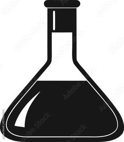 Chemistry Laboratory Retort Flask Icon