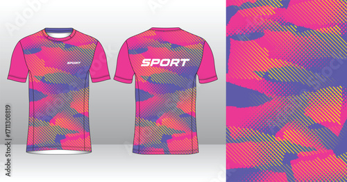 Running Jersey Design. Sport Jersey Design for Custom Sublimation