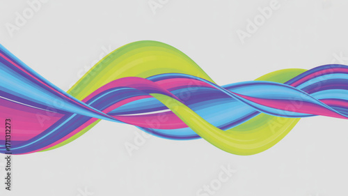 Abstract colorful wave background vector illustration for graphic design and decoration use case design element
