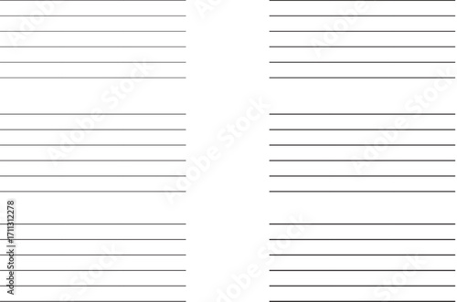 Abstract pattern of thin parallel horizontal lines creating a clean and minimalist background texture