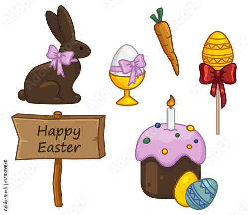 Happy Easter items pack