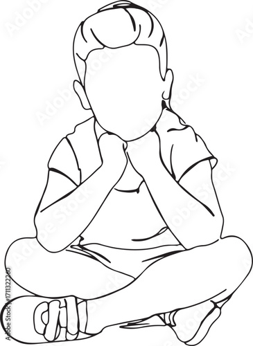 man thinking drawing, outline man sketch, minimal idea person, linear human thought, abstract thinking man, people line doodle, concept thinker outline, vector thinking sketch, human head idea doodle,