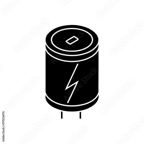 electrolytic capacitor vector polarized 