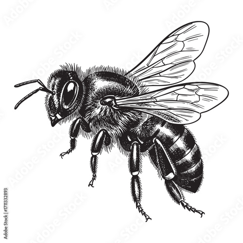 bee insect fly nature