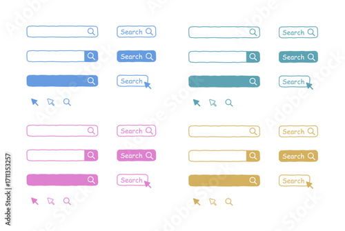 手書き風の検索窓１