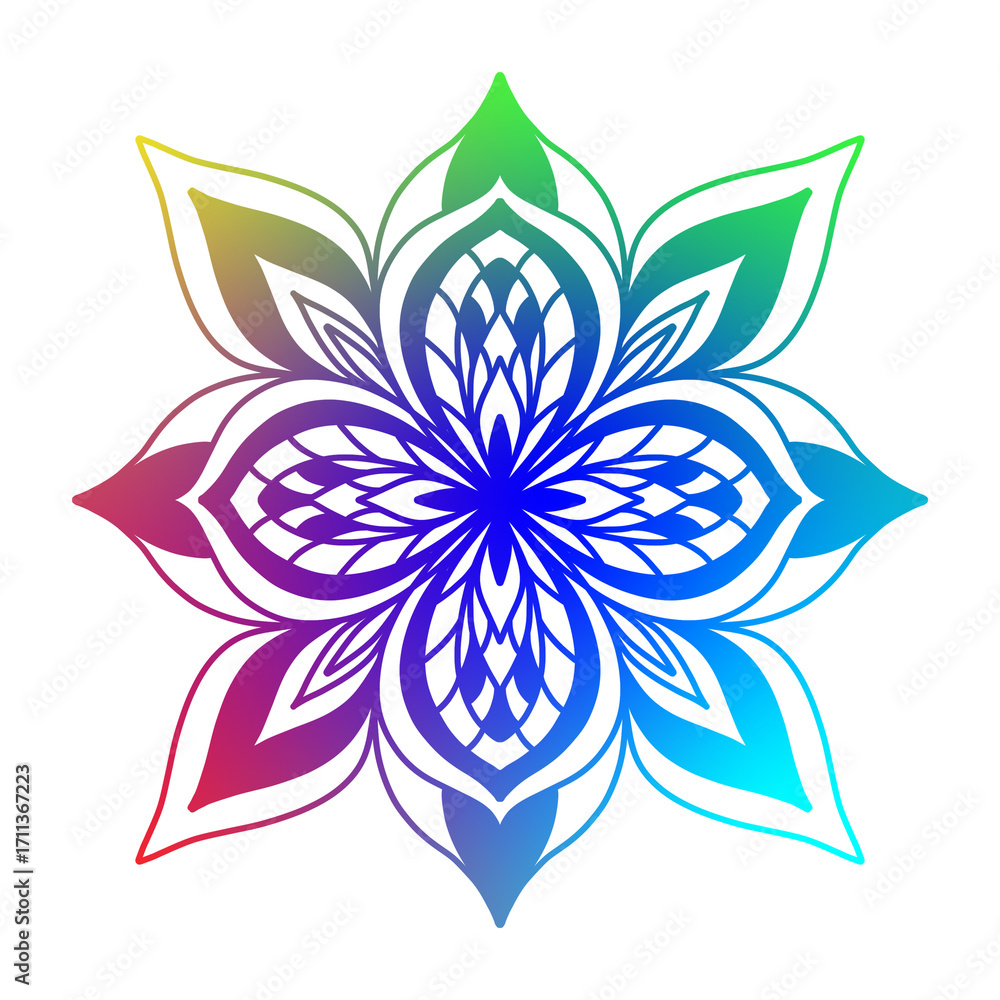 Colorful Gradient of Red Yellow Blue and Green Colors isolated on a transparent background Colorful Gradient of Red Yellow Blue and Green Colors isolated on a transparent background