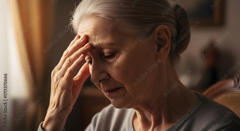 Obraz premium Cartoon tooth character with cape surrounded by dental hygiene products on a light background