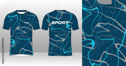 Running Jersey Design. Sport Jersey Design for Custom Sublimation
