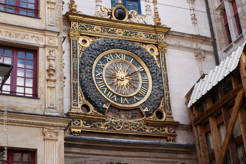 Obraz premium Gros-Horlage Astronomical Clock in Rouen
