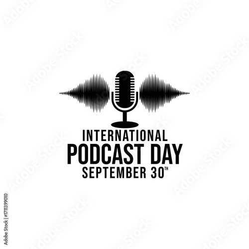 Podcast Logo Vector Design