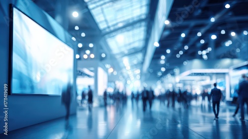 Wallpaper Mural Elegant Corporate Event Hall with Modern Architecture and Ambient Lighting Torontodigital.ca