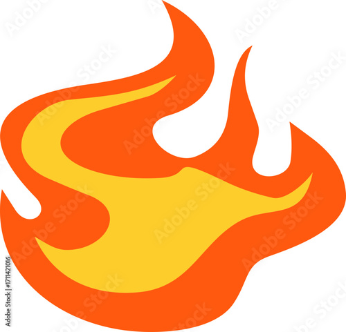  Fire burn flame element