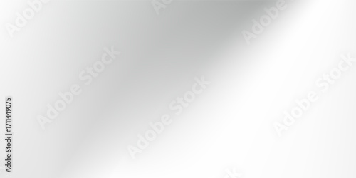 Aluminum grey sheet with reflection. Platinum and titanium abstract simple modern