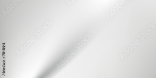 Aluminum grey sheet with reflection. Platinum and titanium abstract