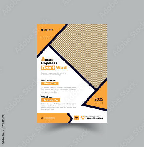 Corporate business flyer template design , Brochure design, cover modern layout, annual report, poster, flyer in A4 with colorful business proposal, promotion, advertise, publication, cover page.
