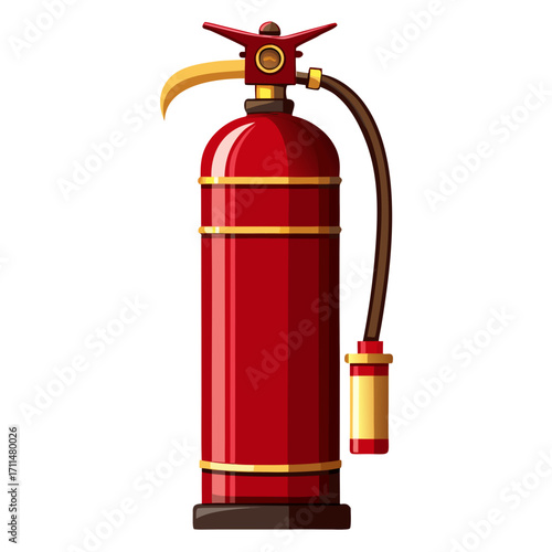 fire extinguisher vector