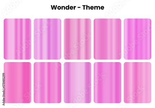 Magical Purples Gradient Pack, Capturing awe-inspiring moments and childlike wonder through vibrant purple tones, Perfect for fantastical designs and amazing visual content