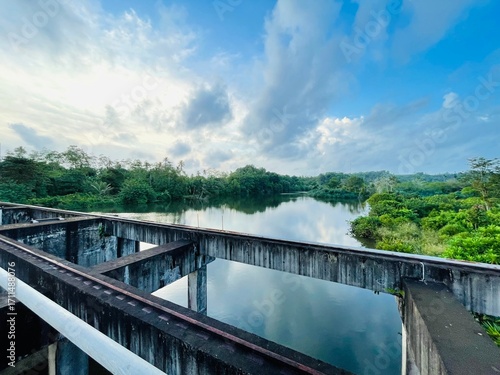 bridge over river