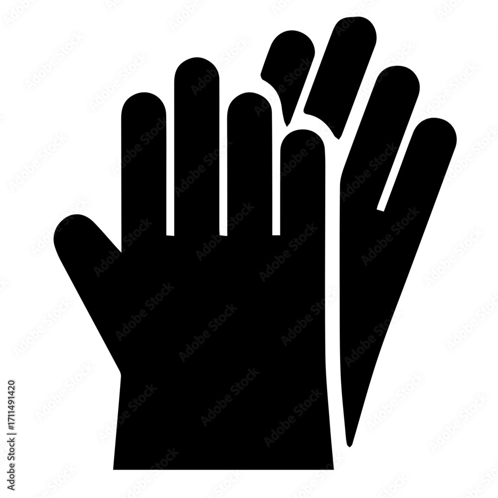 Fototapeta premium icon Protective Gloves