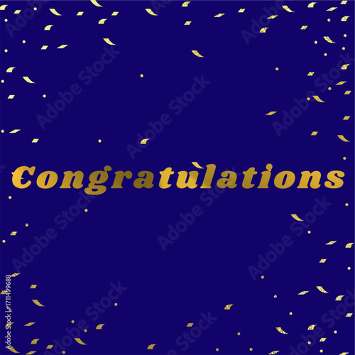 Congratulations banner poster useful for celebration and decoration projects (2).eps