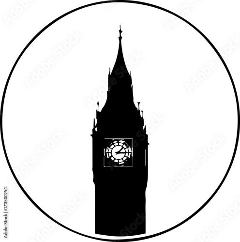 Iconic Big Ben silhouette captures London's timeless charm and architectural grandeur beautifully