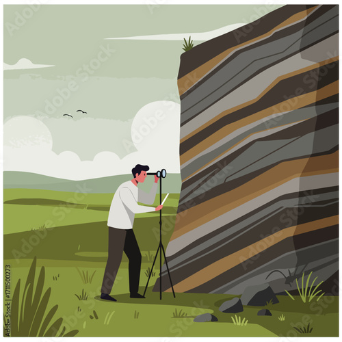 Rock formation study