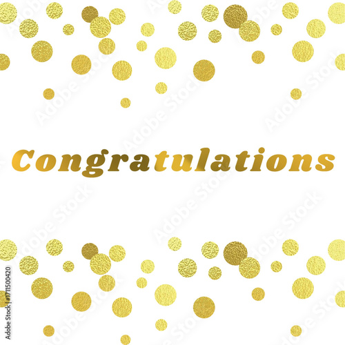 Congratulations banner poster useful for celebration and decoration projects.eps