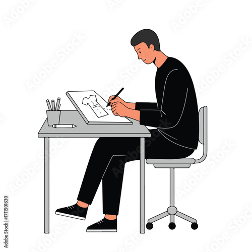 Illustrator at Work