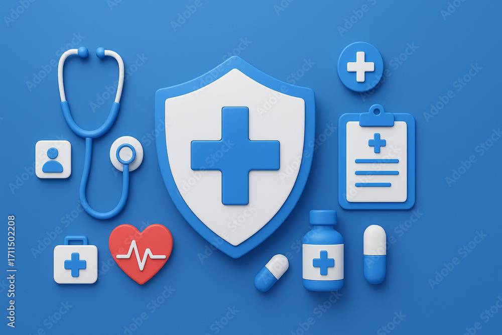 Obraz premium first aid kit