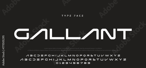 modern font alphabet. stylish fonts style. Typography custom logotype fonts.