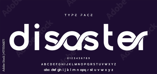 modern font alphabet. stylish fonts style. Typography custom logotype fonts.