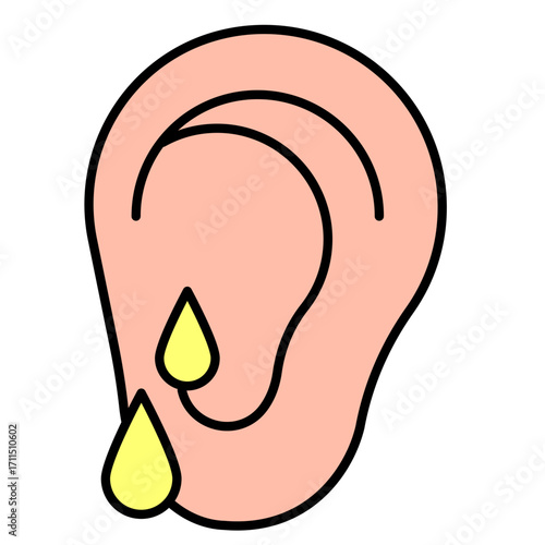 Earache Discomfort Icon