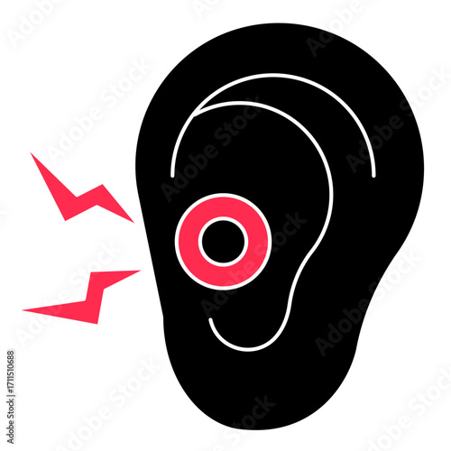 Ear Pain Relief Icon