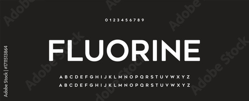 Modern Bold Font. Regular Italic and Number Typography urban style alphabet fonts for fashion, sport, technology, digital, movie, logo design, vector illustration.