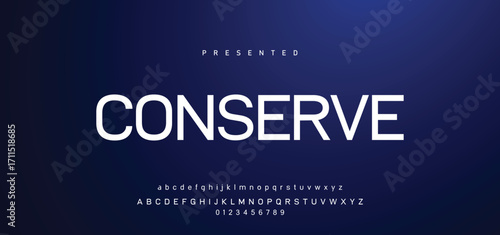 Digital Abstract minimal modern alphabet fonts for logo. Typography technology electronic digital music future creative font. vector illustration.